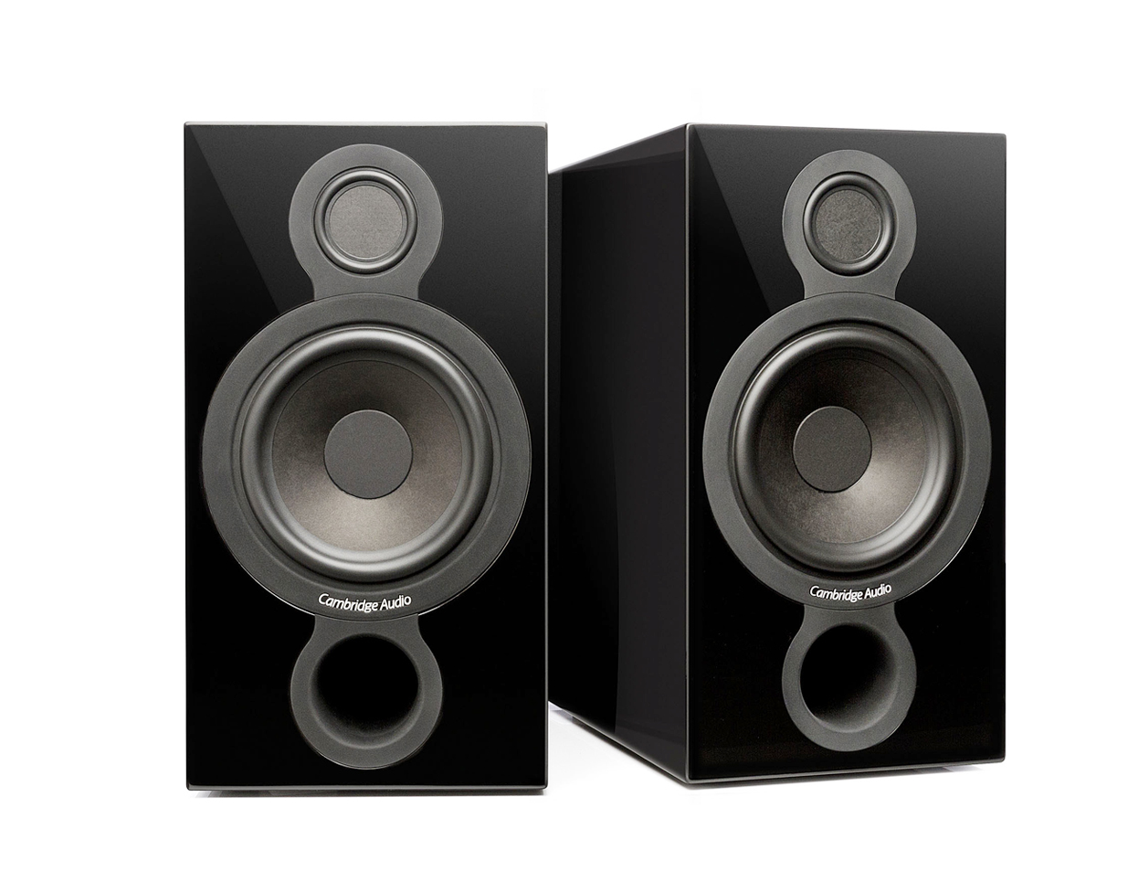 Cambridge Aeromax 2 Stand-mount Speakers (black)(pair) - Click Image to Close